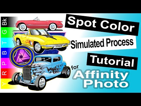 COLOR SEPARATION SOFTWARE FOR AFFINITY PHOTO IPAD, MAC AND WINDOWS. HIGH END SPOT COLOR SIMULATED PROCESS