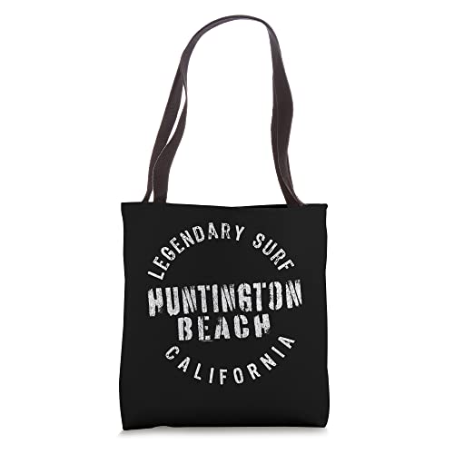 LEDGENDARY SURF HUNTINGTON BEACH - CIRCLE STAMP Tote Bag