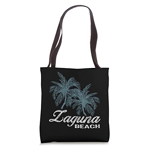 Laguna Beach California- Two Big Palms Tote Bag