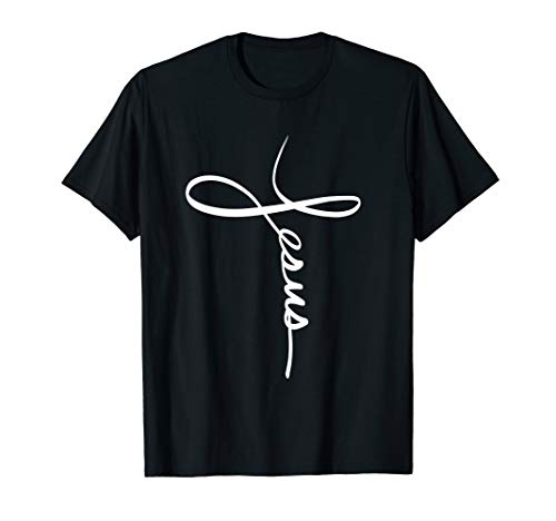 Jesus Handwritten Cross T-Shirt