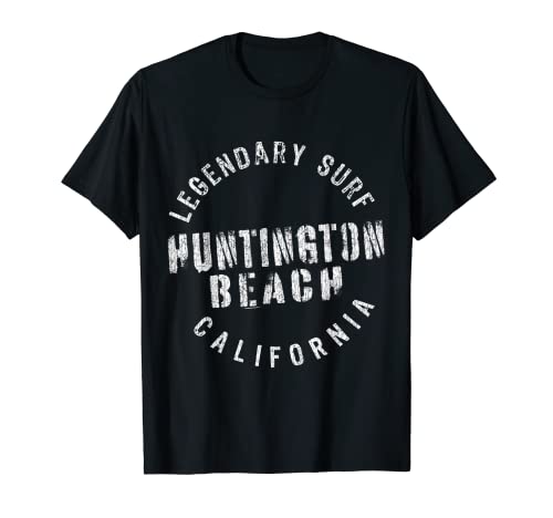 LEDGENDARY SURF HUNTINGTON BEACH - CIRCLE STAMP T-Shirt