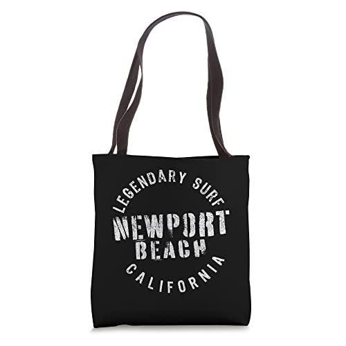 LEDGENDARY SURF NEWPORT BEACH - CIRCLE STAMP Tote Bag