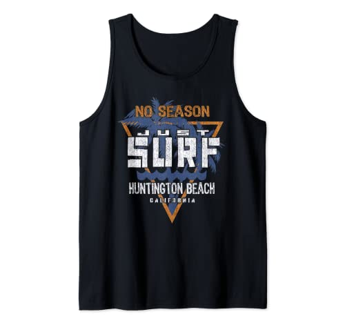 No Season Just Surf - Huntington Beach California Tank Top