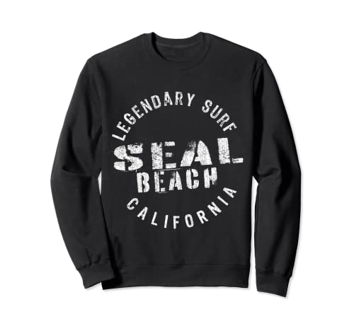 LEDGENDARY SURF SEAL BEACH - CIRCLE STAMP Sweatshirt