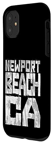 Newport Beach California Chunk Block Palms Case