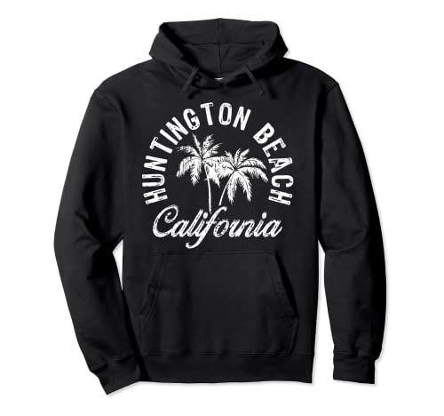 Huntington Beach California My Favorite Surf Beach Pullover Hoodie