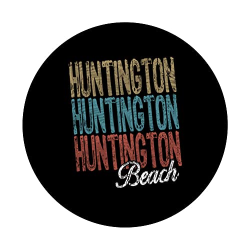 HUNTINGTON BEACH Three Tone Palm PopSockets Swappable PopGrip