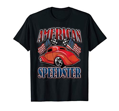 American Speedster Cruisin Custom Hotrod Classic Car 3 T-Shirt