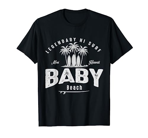 Baby Beach Maui Hawaii SIMPLE SURF BEACH T-Shirt