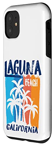 Laguna Beach California Fun Colorful Palm Trees Design Case