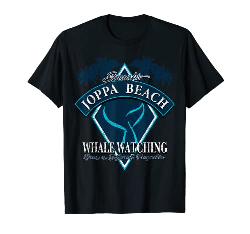 Jonahs Joppa Beach Whale Watching - The Book of Jonah T-Shirt
