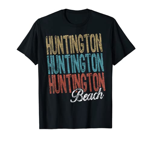 HUNTINGTON BEACH Three Tone Palm T-Shirt