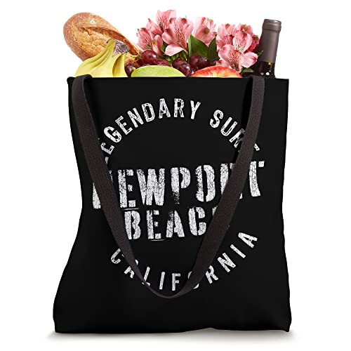 LEDGENDARY SURF NEWPORT BEACH - CIRCLE STAMP Tote Bag