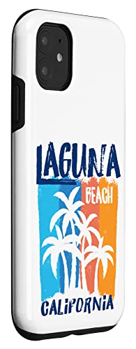 Laguna Beach California Fun Colorful Palm Trees Design Case