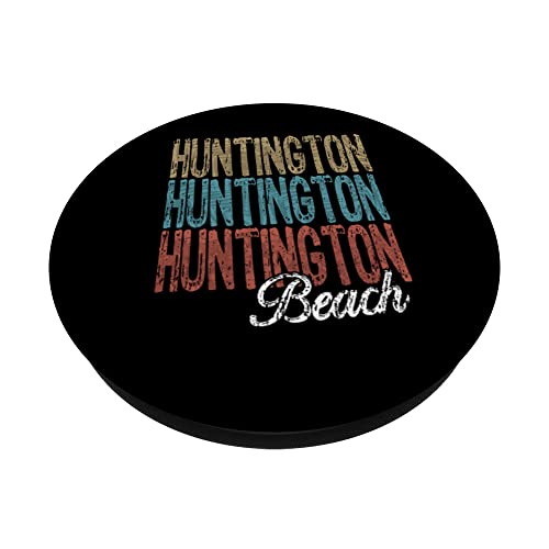 HUNTINGTON BEACH Three Tone Palm PopSockets Swappable PopGrip