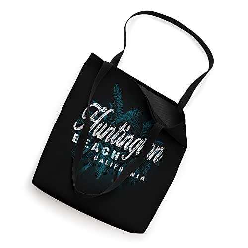 Huntington Beach - Palm Cluster Distressed Stamp Tote Bag