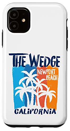 The Wedge Newport Beach California Fun Colorful Palm Trees Case