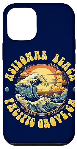 Vintage Huntington Beach Waves Sunset Design Case