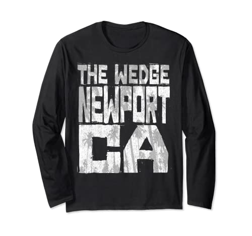 The Wedge Newport Beach Chunk Block Palms Long Sleeve T-Shirt