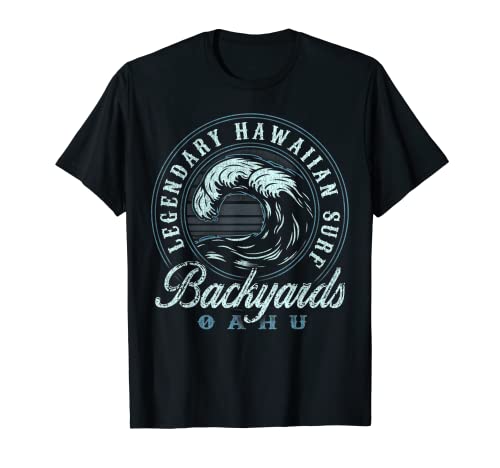 Backdoor - Legendary Hawaiian Surf - Cool Wave Design T-Shirt