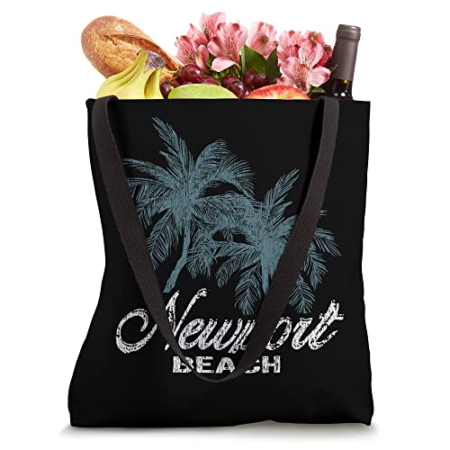 Newport Beach California - Two Big Palms Tote Bag