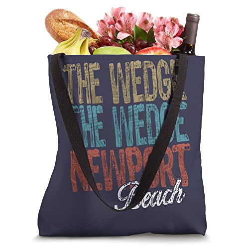 THE WEDGE NEWPORT Beach Three Tone Palm Tote Bag