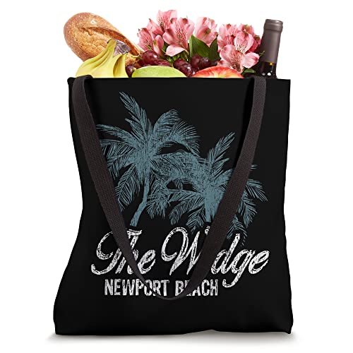 The Wedge Newport Beach California- Two Big Palms Tote Bag