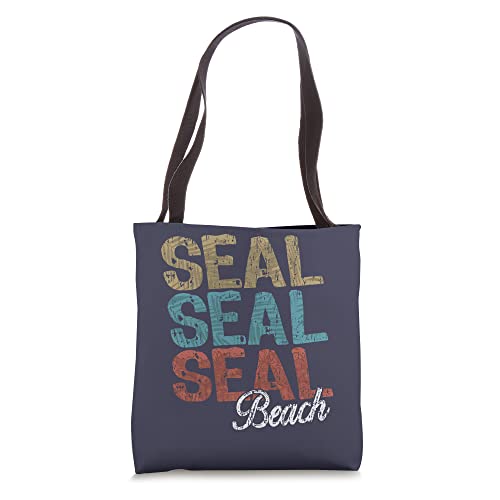 SEAL BEACH Three Tone Palm Tote Bag