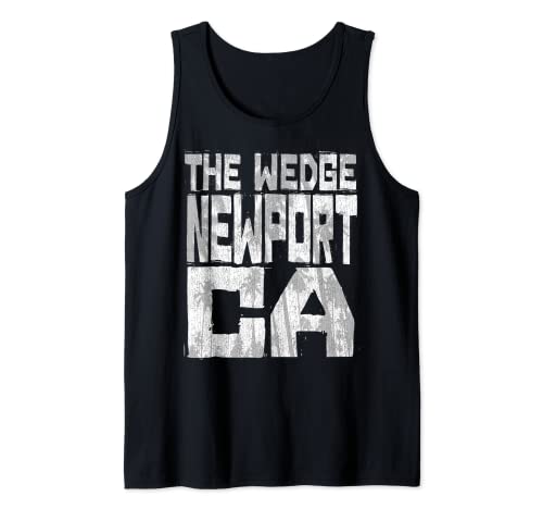 The Wedge Newport Beach Chunk Block Palms Tank Top