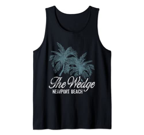 The Wedge Newport Beach California- Two Big Palms Tank Top