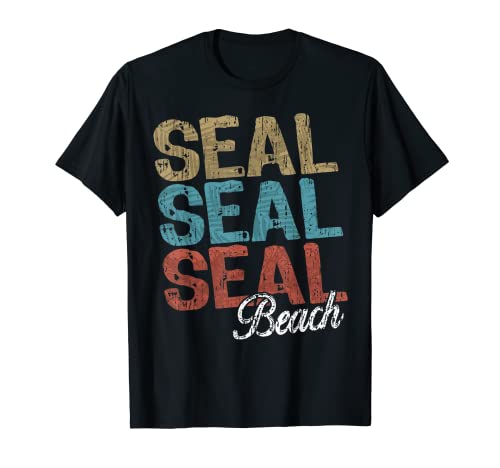 SEAL BEACH Three Tone Palm T-Shirt