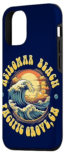 Vintage Huntington Beach Waves Sunset Design Case