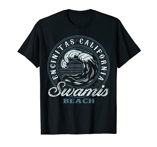 Swamis Retro Wave Circle - Beach Gift T-Shirt