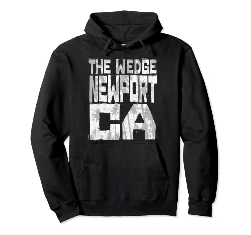 The Wedge Newport Beach Chunk Block Palms Pullover Hoodie