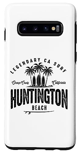 THREE VINTAGE SURFBOARDS AND PALMS - Huntington Beach Case