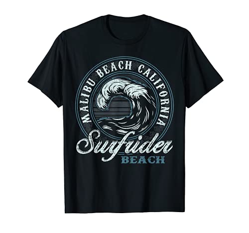 Surfrider Retro Wave Circle - Beach Gift T-Shirt