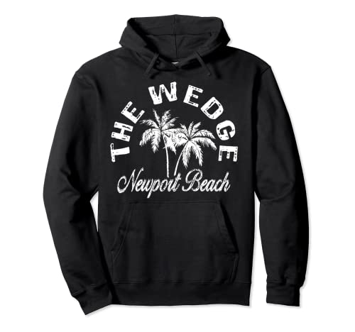 The Wedge Newport Beach My Favorite Surf Beach Pullover Hoodie