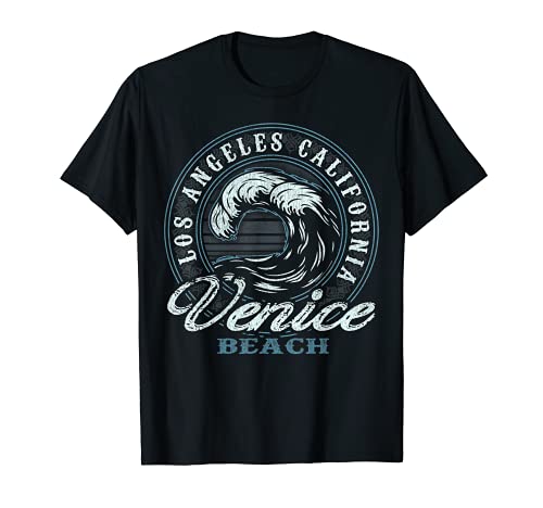 Venice Retro Wave Circle - Beach Gift T-Shirt