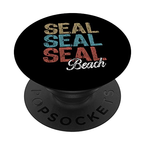 SEAL BEACH Three Tone Palm PopSockets Swappable PopGrip