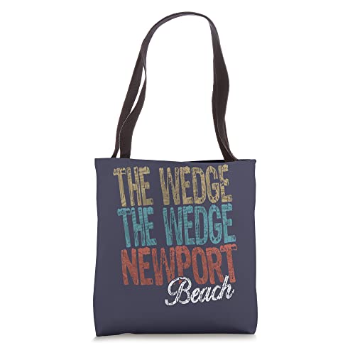 THE WEDGE NEWPORT Beach Three Tone Palm Tote Bag