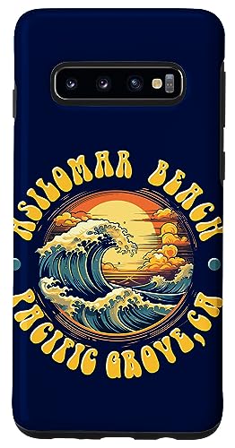 Vintage Huntington Beach Waves Sunset Design Case