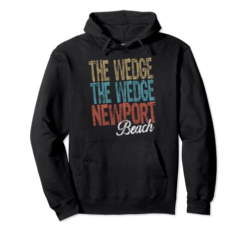 THE WEDGE NEWPORT Beach Three Tone Palm Pullover Hoodie