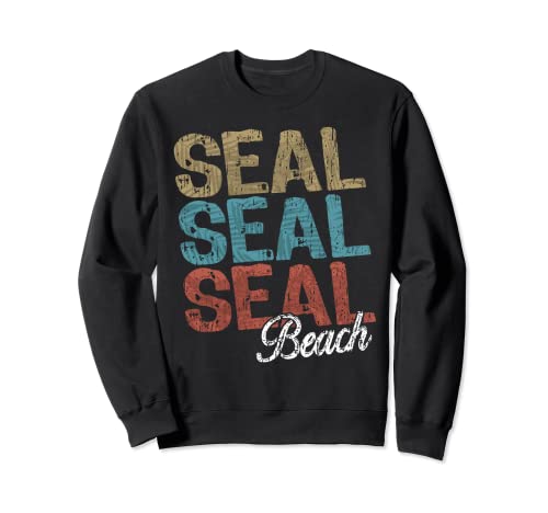 SEAL BEACH Three Tone Palm Sweatshirt