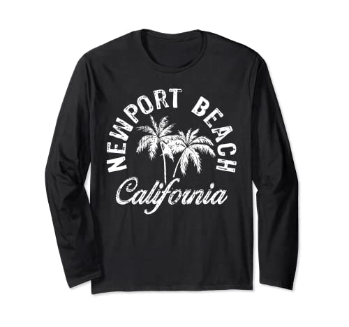 Newport Beach California My Favorite Surf Beach Long Sleeve T-Shirt