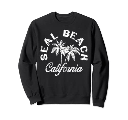 Seal Beach California My Favorite Surf Beach Sweatshirt